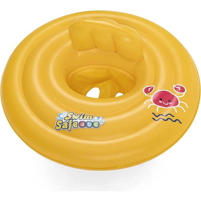 Bestway Swim Safe™ Simstol för barn, 0–1 år, 69 cm, rund