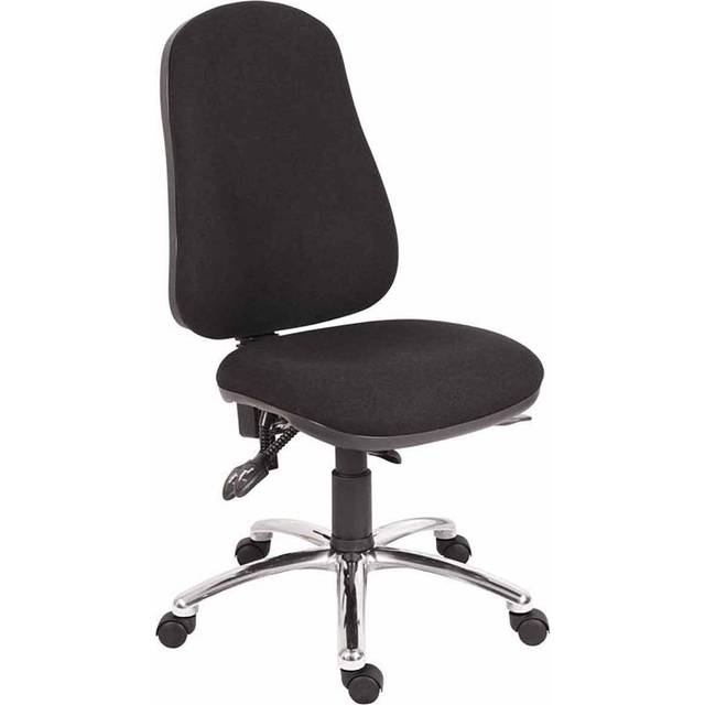 Teknik Office Ergo Comfort Steel Chair Black, Black
