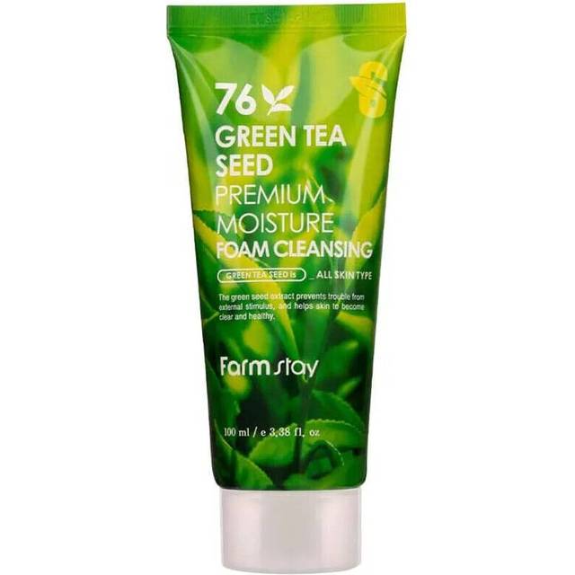 Farm Stay - 76 Green Tea Seed Premium Moisture Foam Cleansing - 100ml