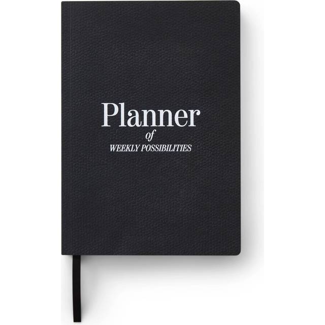 Printworks - Weekly Planner - Timeless, Black - Notesbøger og kort - Sort