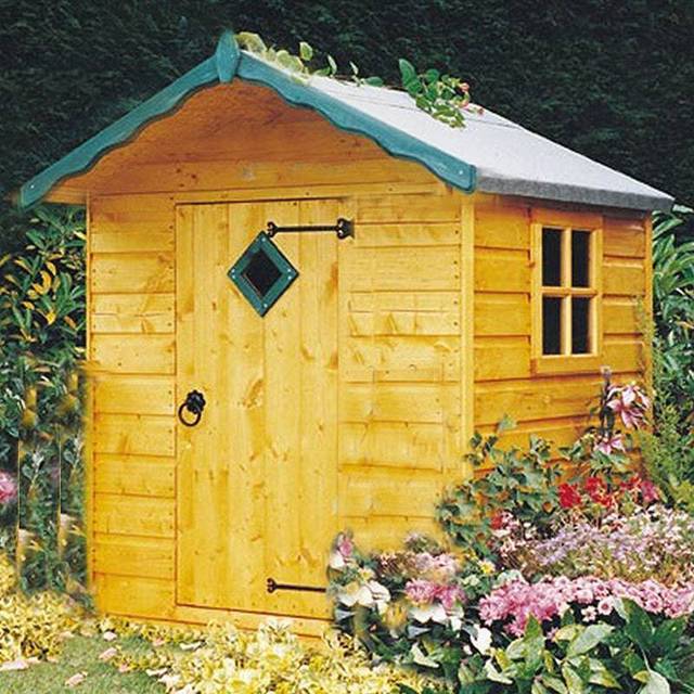 Shire Hide Playhouse - Honey Brown