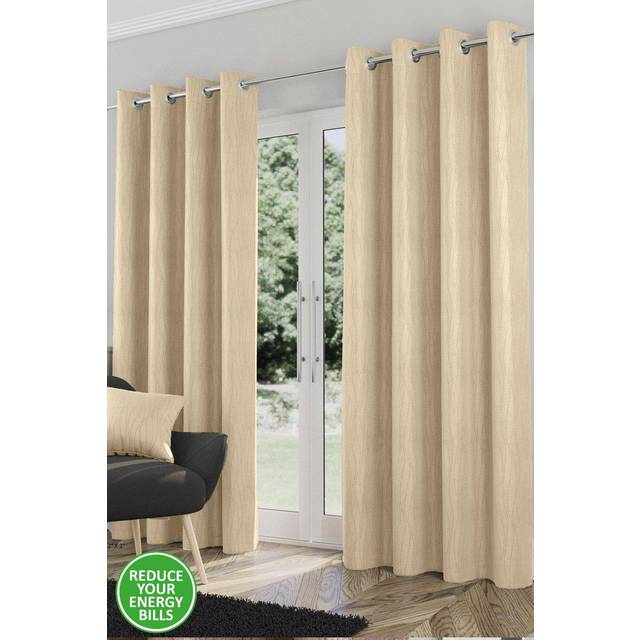 Goodwood Thermal Curtain Bronze - Enhanced Living - Size: 117 x 183cm