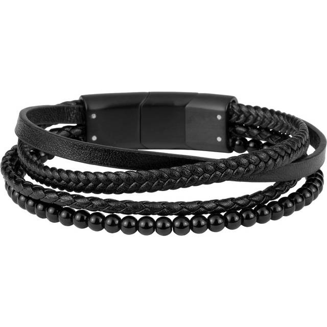 Jacques Lemans Armband S-B109A - schwarz
