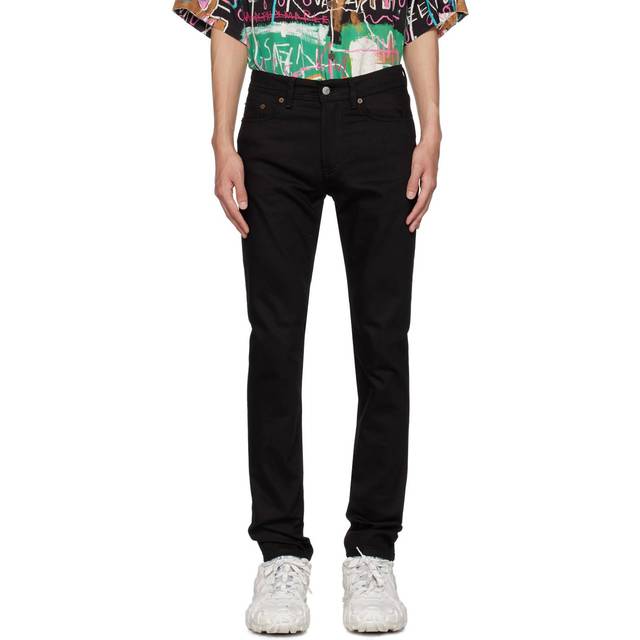 Acne Studios, Jeans, Herr, W34 L32, Bomull, Stay Black Skinny Jeans - black (W34 L32)