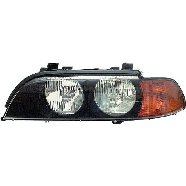 HELLA 1EJ 007 400-051 FF/Halogen Huvudstrålkastare - för t.ex. BMW 5 (E39) - ECE - för högertrafik - Vänster