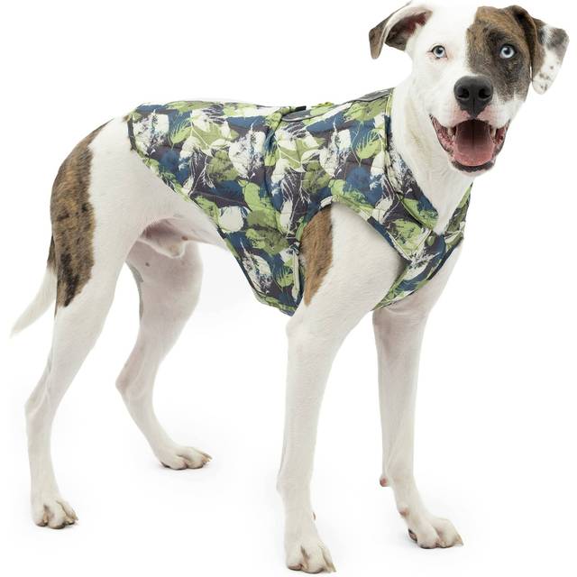 Kurgo Loft Dog Jacket - Reversible Fleece Winter coat - cold Weather Protection - Wear With Harness Or Additional Layers - Reflective Accents  Leash A