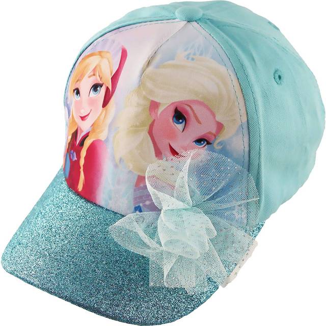 Disney Girls Princess Glitter Baseball Cap - Frozen Elsa  Anna  Cinder