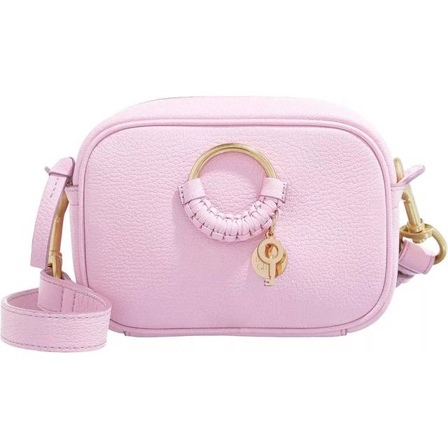 See By Chloe Hana Mini Leather Crossbody Bag - Gold Tone (Size W 6.2  x H 4.3  x D 2.3)