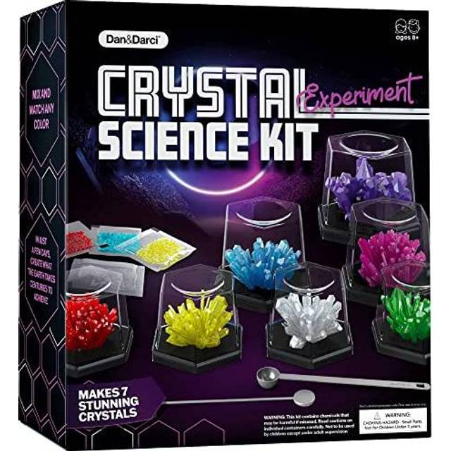Crystal Growing Kit for Kids - Science Experiments Gifts for Boys & Girls Ages 8-14 Year Old - Toys Teen Age Boy/Girl Arts & Crafts Kits - Cool Proje