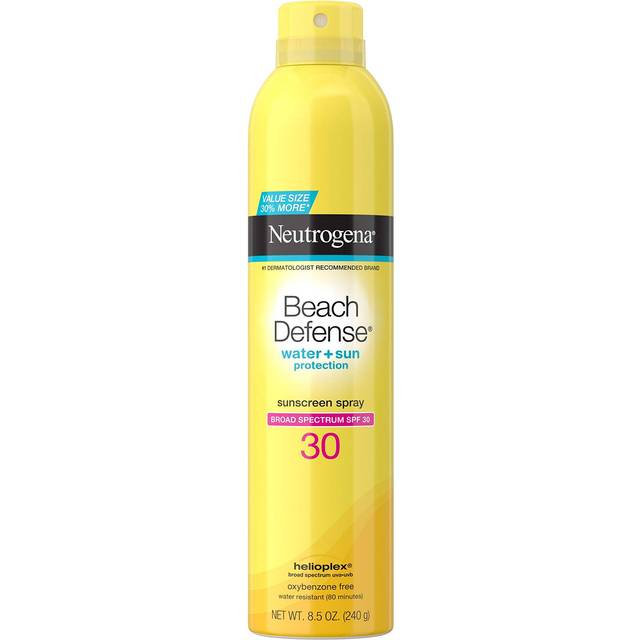 Neutrogena beach defense sunscreen spray spf 30, 8.5 oz.