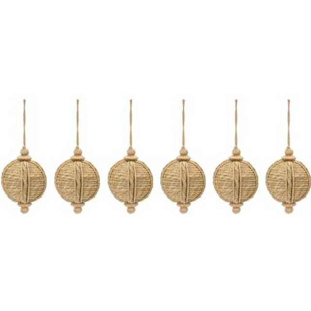 Jute Onion Ornament (Set of 6)