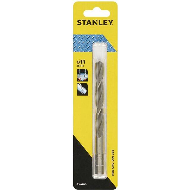 Stanley HSS-Metal Drill Bit 11mm 142mm Pack of 1