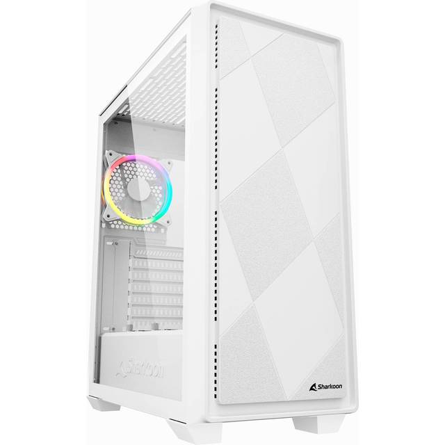 Sharkoon VS8 RGB Midi ATX PC-hölje, vitt