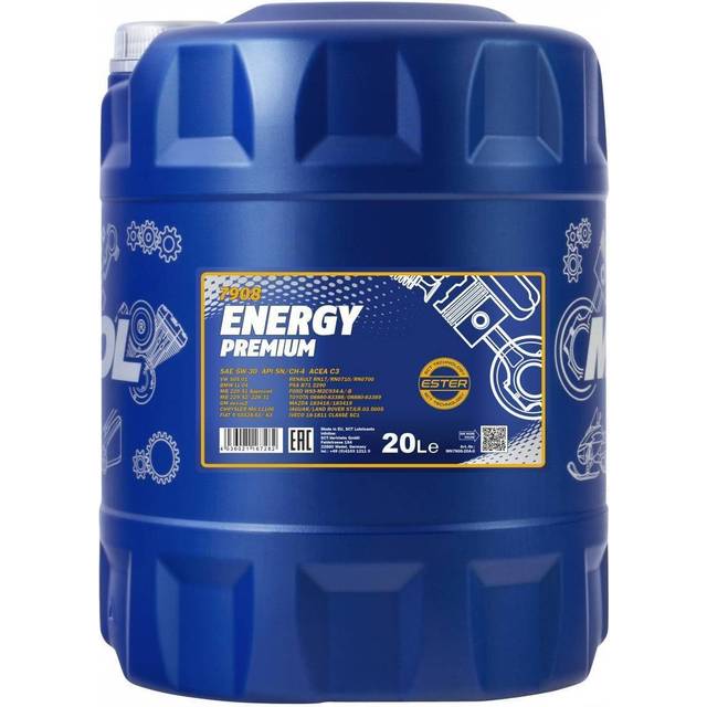 (20L Mannol Energy Premium) 5w30 Fully Synthetic LongLife Engine Oil dexos2 C3