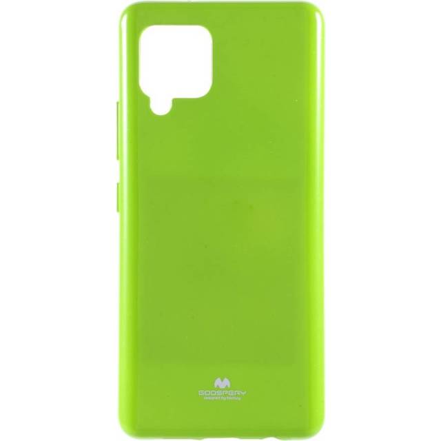 Mercury Samsung Galaxy A42 5G Skal Jelly Glitter Gr&#xF6;n