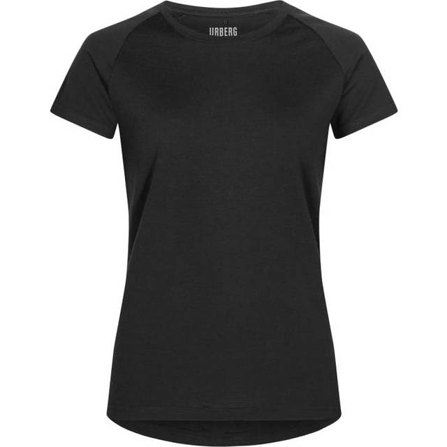 Urberg Women's Lyngen Merino T-Shirt 2.0 Black Beauty, L