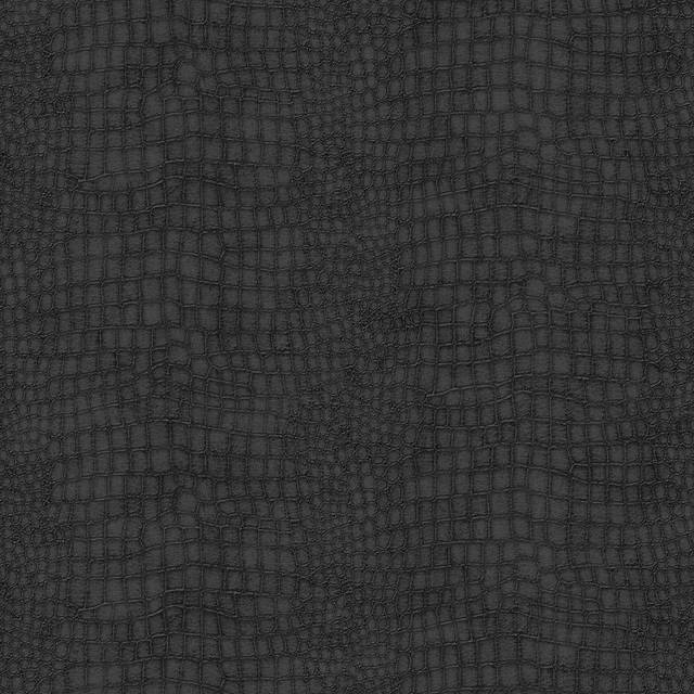 SUPERFRESCO EASY SFE CROCODILE BLACK WALLPAPER, Black