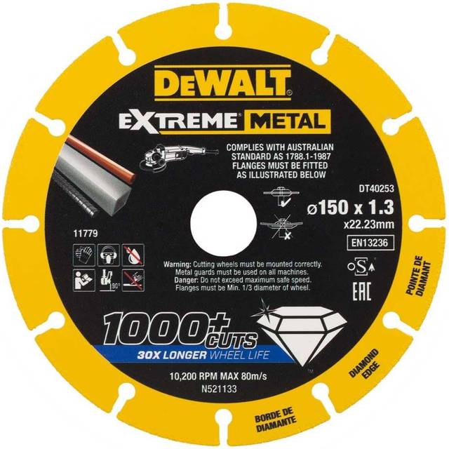 DeWalt Extreme Diamond Metal Cutting Disc 150mm