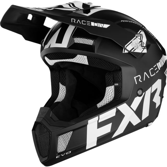 FXR Clutch Evo Crosshjälm Vit