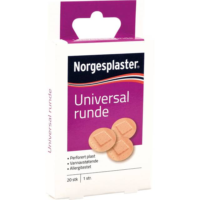 Norgesplaster Universal Runde 20 Stk