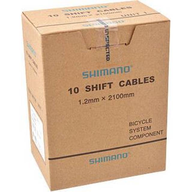 Växelvajer Shimano Galvaniserad 1.2 x 2100 mm 1ST. 2016