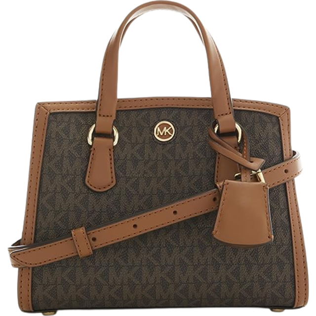 MK Chantal Extra-Small Logo Messenger Bag - Brown - Michael Kors - ONE SIZE