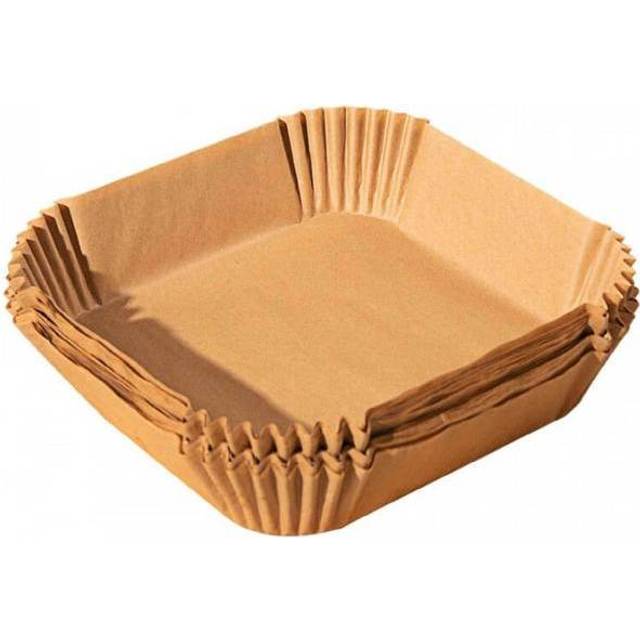 Delicious bakplåtspapper till airfryer - fyrkantiga BPS50 (50st)