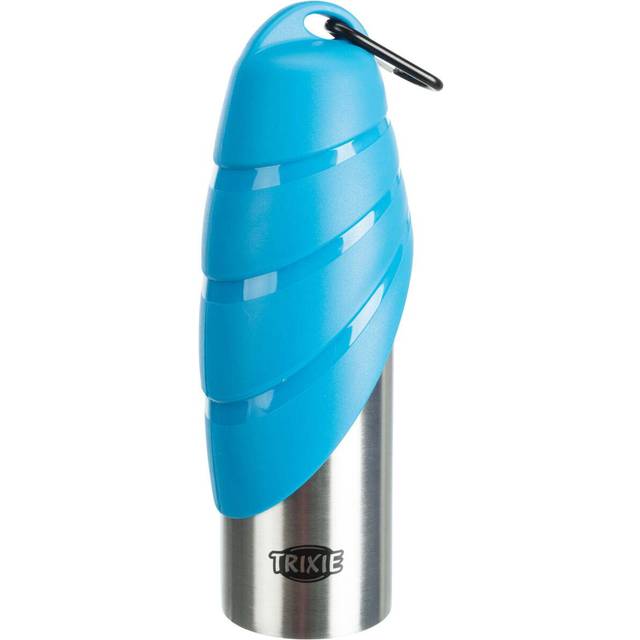 Trixie Friends on Tour flaska av rostfritt stål med skål - 750 ml - Grå