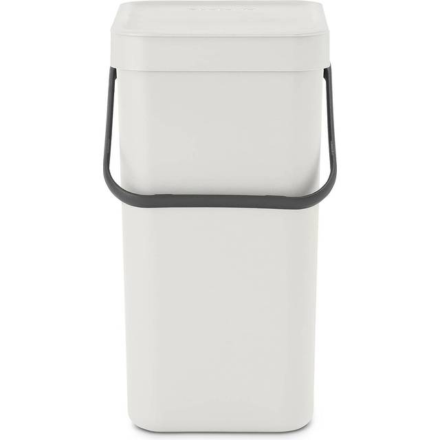 Brabantia Sort & Go waste bin 12 l. Light grey