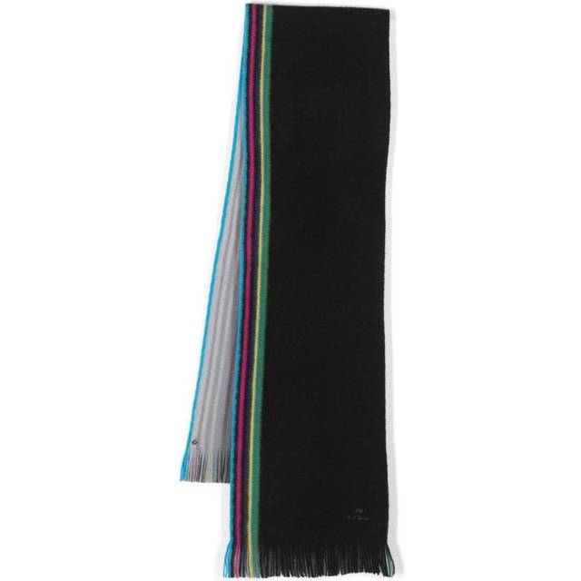 Muffler PS line black M2A150F L547 79 [Paul Smith] multi-stripe men's women's [item] svart