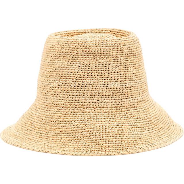 Janessa Leone Felix Packable Hat in Natural - Neutral. Size S (also in ). (S)