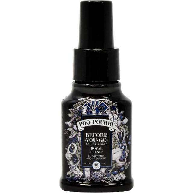 Poo-Pourri, Before You Go Toilet Spray, Paraben Free, Alcohol Free and Non Aerosol, Royal Flush, 1.4oz/41ml