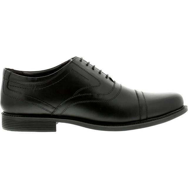 Business class mens shoes work school formal beetle leather lace up black uk siz