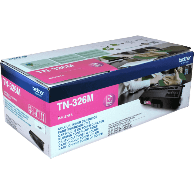 Compatible Brother TN326M Magenta Toner Cartridge