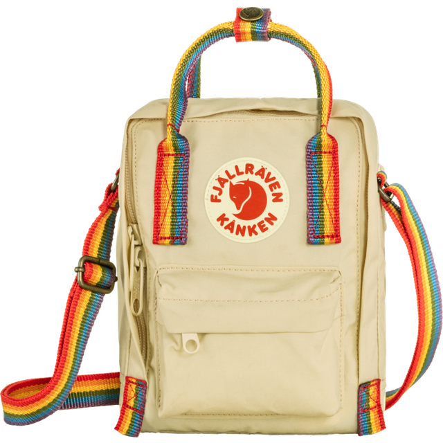 Fjällräven Kånken Rainbow Sling - White (One size)