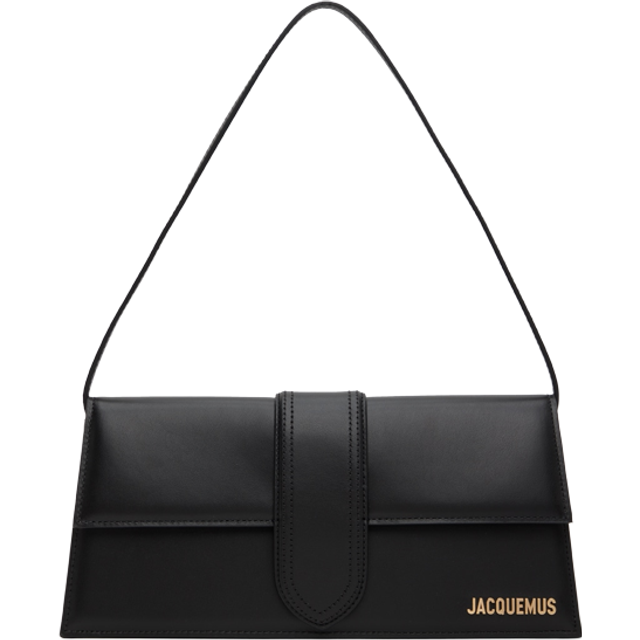 Black Jacquemus The Long Bambino Flap Bag (*)