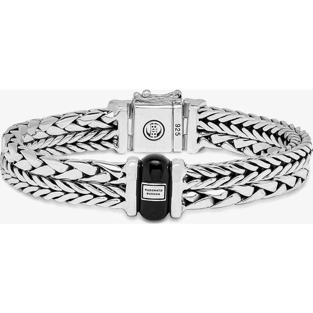 Heritage George Onyx Silver Bracelet 105F / Size 19cm