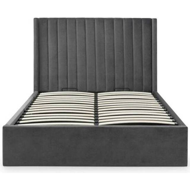 Julian Bowen Langham Super King Grey Storage Ottoman Bed
