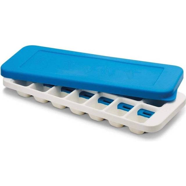 Joseph Joseph Quicksnap Plus – isbitsbehållare med lock – vit/grön