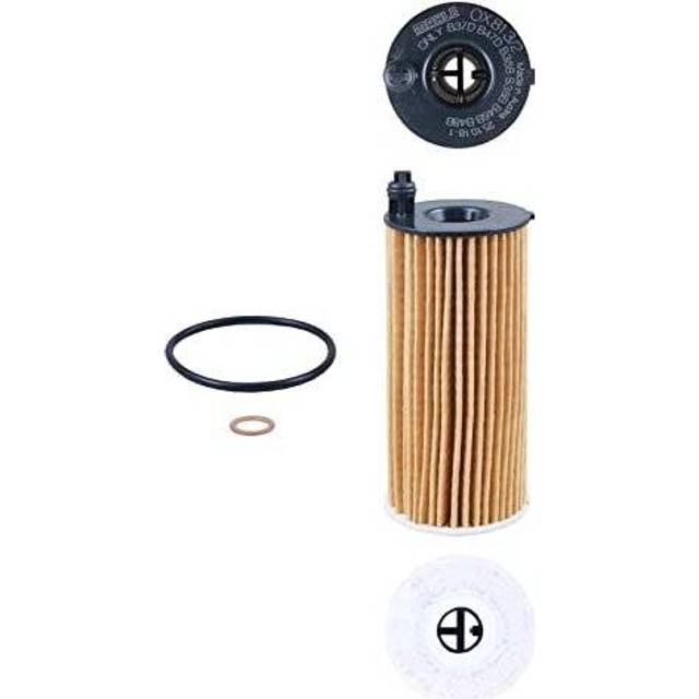 MAHLE ORIGINAL Oljefilter OX 813/2D Filterinsats BMW: 3 GT, 3 Sedan, 3 Touring