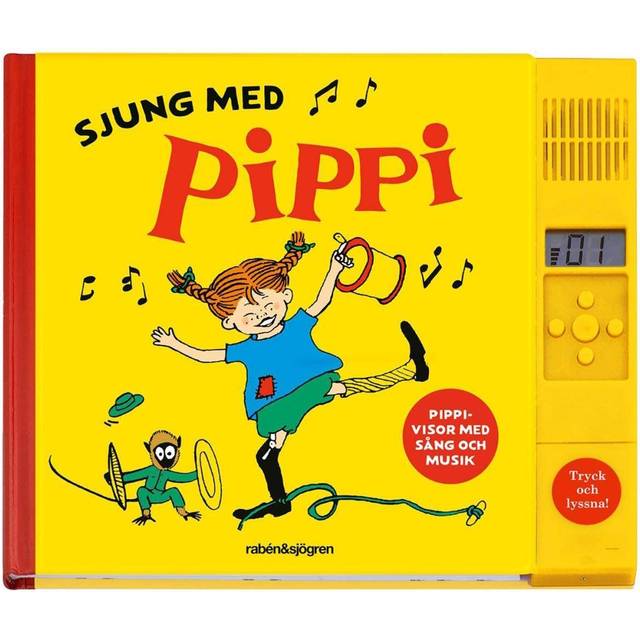Astrid Lindgren Sjung med Pippi (med ljudmodul) (inbunden)