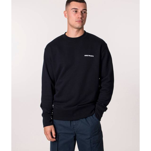 NORSE PROJECTS Navy Arne Sweatshirt - DarkNavy - XXL