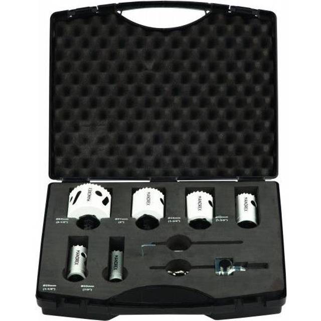 Mandrex MXqs Plumber Kits - SpeedXcut M42 Bi-Metal 6 Piece Set & Case MXqs arbo