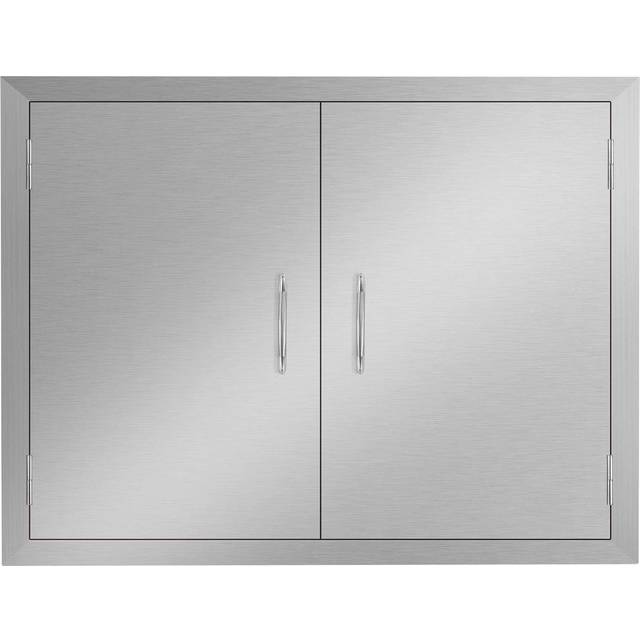 Seeutek Outdoor Kitchen Doors BBQ Access Door 31W x 24H Inch - Stainle