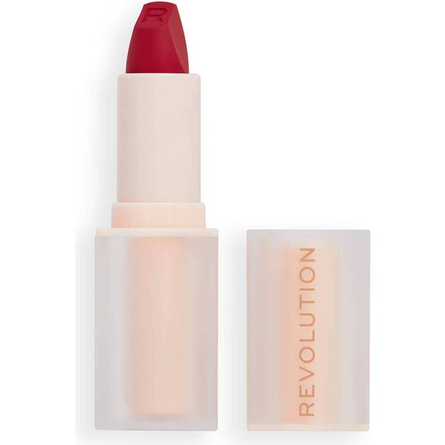 Revolution Lip Allure Soft Satin Lipstick Material Girl Wine