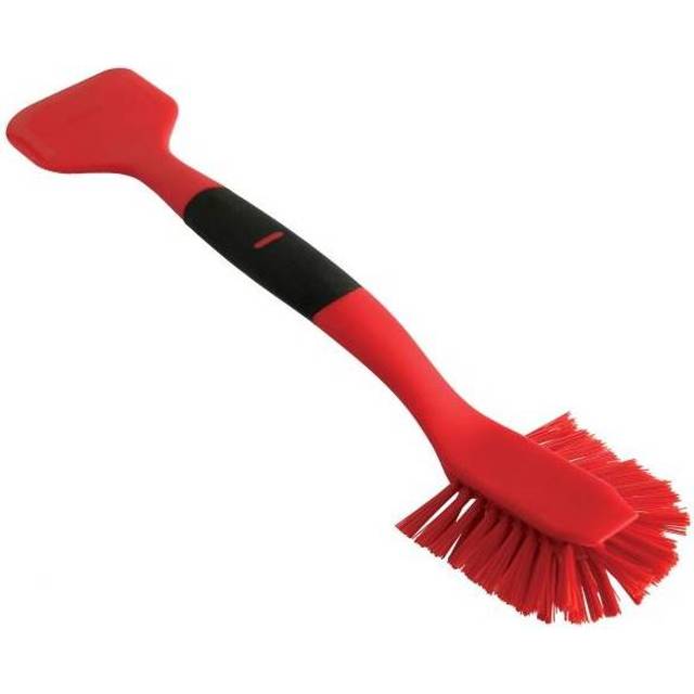 Scrub Brush Scraper Red