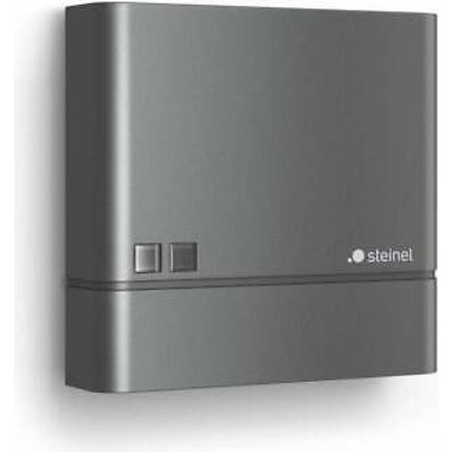Steinel NightmatIQ Dusk to Dawn Sensor Anthracite, Adjustable Outdoor Photoelectronic Switch, 1000W Twiligh Sensor, IP54