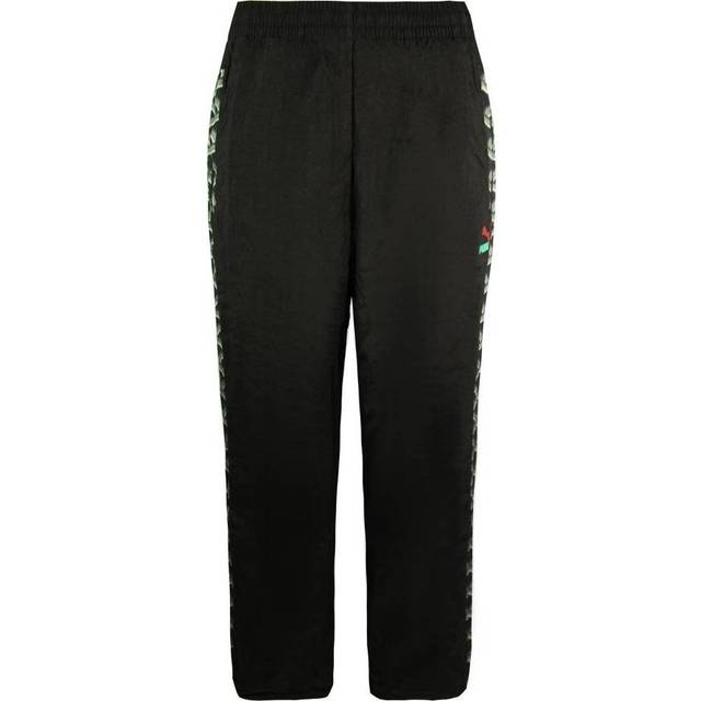 Puma alife aop mens black track pants