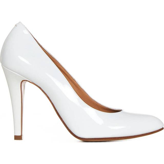 Maison Margiela Woman Pumps White Size 6 Soft Leather
