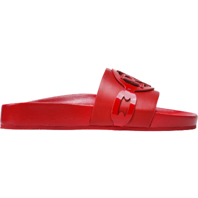 Lauren Ralph Lauren Woman Sandals Red Size 5 Rubber